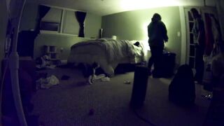 Cheating gf caught on hidden web cam