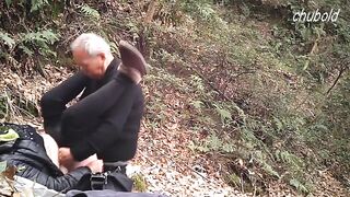 Mature eastern Prostitute Outdoor With Grandpa Client