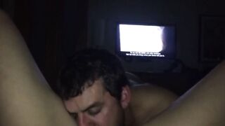 Eating My Girlfriends Pussy Til She Cum in Hotel