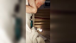 Wifes friend inside hotel room