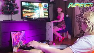 Step Sister Gave Cyberpunk 2077 For Christmas