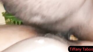 Pregnant milf squirts and begs for cum inside pussy