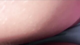 Amazing Blonde Deep Upskirt & Frontal Slit