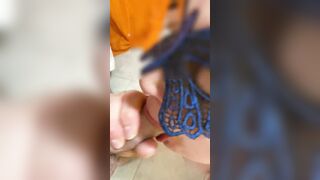 Bella scopata alla pecorina mattutina