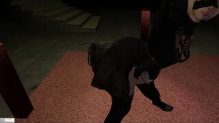 ニーアオートマタの２Bを捕まえた！エロい巨尻を欲望のままにいじりまくる！