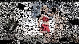 blond cheerleader enjoy ball kicking
