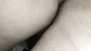 plowed a bitch and made her piss inside her snatch