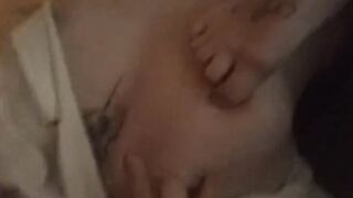 REAL LESBO COUPLE\FOOTFETISH\TATTOO\RUSSIAN my chick tickles me with her legs
