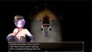 Karryn's Prison [PornPlay Anime game] Ep.21 final fight nude against the captain
