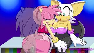 Rouge The Bat Watches Amy Rose Got Screwed