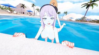 【SAYA ENDOU】【SHORT FUTANARI ONLY POOL DOGGYSTYLE】【HOTARU SHIDARE】【DAGASHI KASHI】