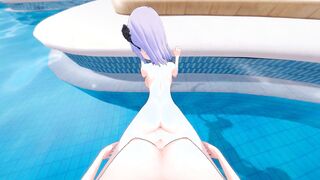 【SAYA ENDOU】【SHORT FUTANARI ONLY POOL DOGGYSTYLE】【HOTARU SHIDARE】【DAGASHI KASHI】