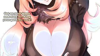CARTOON JOI - Cynthia ends your Nuzlocke! (Tiny Cock Humiliation, Fem Dom, Netorare, CEI, Cucking)