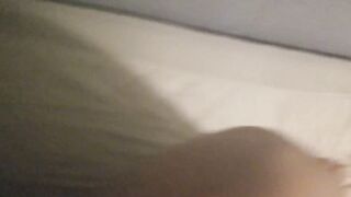 19 yr older Huge Belly Mama blows and fucks, her first porn scene!