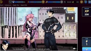 Comics sex game. Wildman screwed irresistible-cunt with mouth