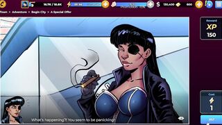 Comics sex game. Wildman screwed irresistible-cunt with mouth