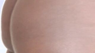 Interracial twat farting and cummed amateur