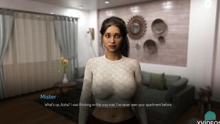 COLLEGE TIED #98 • Covering her stunning hooters with cum
