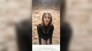 Having Fun inside a WC
