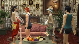 GRANDMOTHER TREAT three - Turned On sugar ladies - Sims four