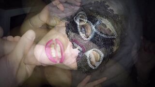 Lekker geil sperma sletje krijgt facial - sperma into haar ogen