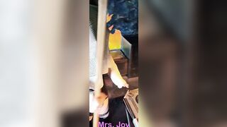 Outdoor Exhibitionism At a Bar I Can't Help But Performance My Hooters and Booty for As I Strip for Strangers
