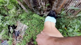 Native Pocahontas travel and explore through Colombia and discovers the fountain of life my cum