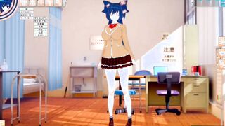 [Eroge Koikatsu! ] Touhou Yigami Shien grind her titties H!