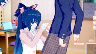 [Eroge Koikatsu! ] Touhou Yigami Shien grind her titties H!