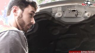 Young eastern Thai Teenie pick up for a spontaneous boned