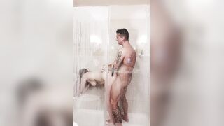 Ginger milf shower sex