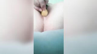 sucking off candy with the butt