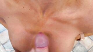 I gave my stepsister inside the mouth again and boned