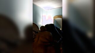 Blowing his cock from the back and he was enjoying how I had my tongue deep into his butt