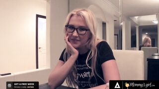 MOMMYSGIRL Cutie Blonde Spends Her Prom Night With Her Filthy