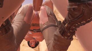 Lara Croft and the humongous dick