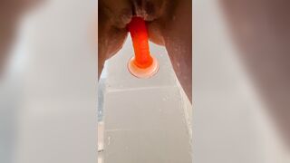 Suction Sex Toy shower Fucked
