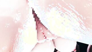 Mmd r18 try not to fap and cum Haku Goddess bunny work as a dancer for adult 3D animated