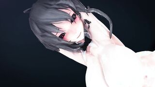 Mmd r18 haku bunny obey your penis master ver.three go berserk fast fucking 3D animated