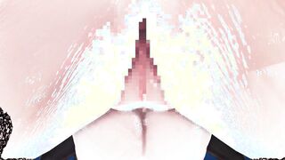Mmd r18 haku bunny obey your penis master ver.three go berserk fast fucking 3D animated