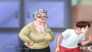 SummertimeSaga - Older lady get teeth removed and blown E3