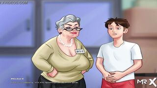 SummertimeSaga - Older lady get teeth removed and blown E3