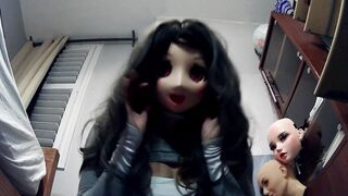 Emily's Masks Pt3! point of view play time with masked doll Celli! As she dominates you with her pvc body!