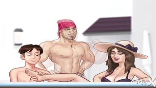 SummertimeSaga - Jacuzzi Breast Strokes E3 #75