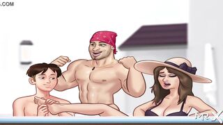 SummertimeSaga - Jacuzzi Breast Strokes E3 #75