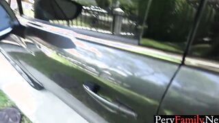 Blonde Step-Daughter Kenzie Reeves Gets Nailed By Daddy While Mommy