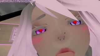 Vulgar Catgirl Humps her Pillow and Riding You~ [VRchat Erp,