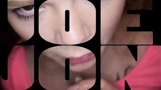 Thin little 18 yo instructed by crazy mature man how to