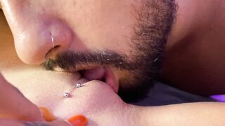 Blown my Goddess vagina till it squirt - Squirt