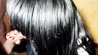 Cheating wifey has anal sex so her hubby doesn't find out